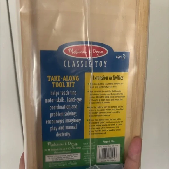 Melissa & Doug Wooden Tool Kit - Picture 7 of 7